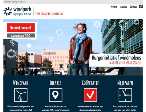 Windpark Nijmegen Betuwe - homepage