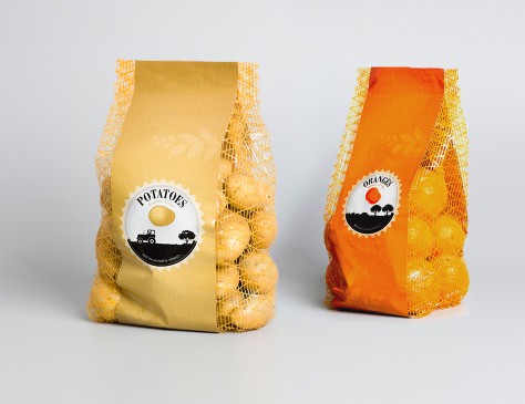 NNZ Packaging // demo pack potato & orange