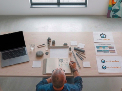 Studio Anders logo ontwerp in Nijmegen